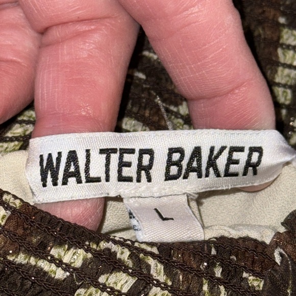 Walter Baker Nova Smocked Waist Ruffled Layered Animal Print Mini Skirt - Picture 5 of 6